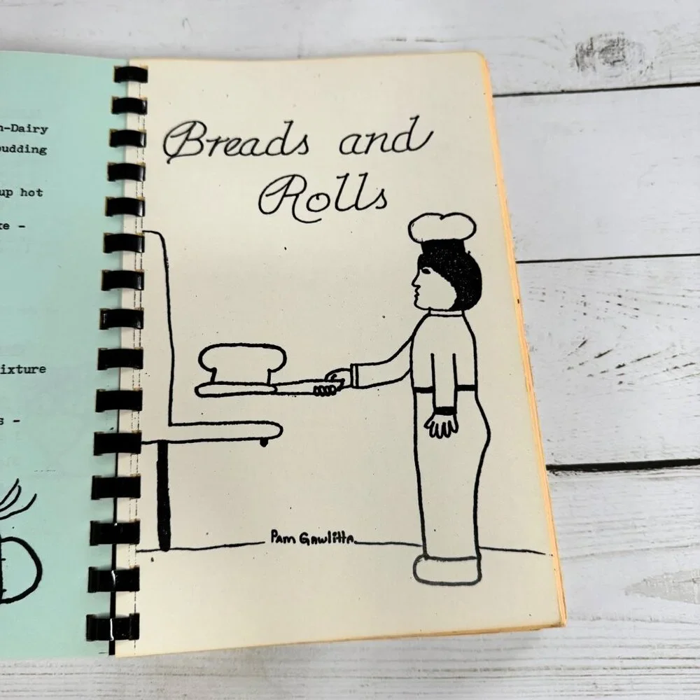 Walker Elementary School‎ Cookbook West Allis WI Community Recipes Vtg Spiral
